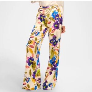 Ramy Brook Joss Floral Pants. Size 0. NWT.